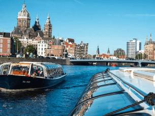 Rondvaart (75 minuten) door Amsterdam