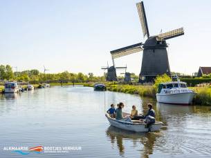 Huur een boot bij Alkmaarse Bootjes Verhuur (3 uur)