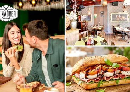 2-gangen keuzelunch bij De Naober