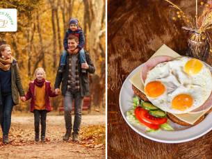 2-gangen keuzelunch + evt. wandelarrangement bij De Knapenhoeve