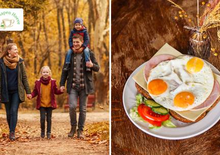 2-gangen keuzelunch + evt. wandelarrangement bij De Knapenhoeve