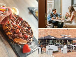 Wafel incl. bolletje ijs of crÃªpe naar keuze + warme drank