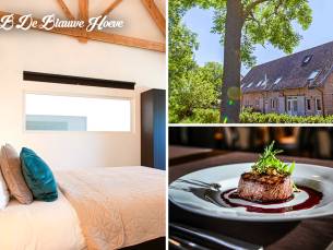 Overnachting(en) voor 2 + ontbijt + 3-gangendiner + welkomstdrankje in Zwijndrecht
