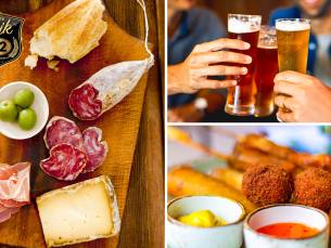 Borrelplank + 2 drankjes voor 2 personen in hartje Enkhuizen