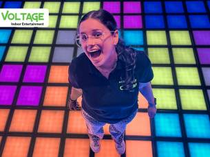 Entree Pixelvloer (1 uur) bij De Voltage