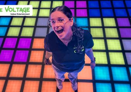 Entree Pixelvloer (1 uur) bij De Voltage