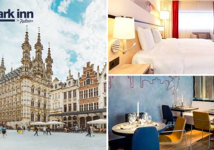 Overnachting(en) voor 2 + ontbijt + late check-out in hartje Leuven