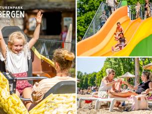 Entree Avonturenpark De Bergen + ijsje + parkeren