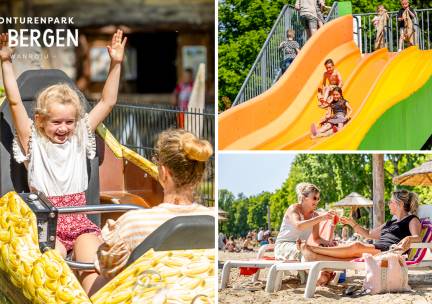 Entree Avonturenpark De Bergen + ijsje + parkeren