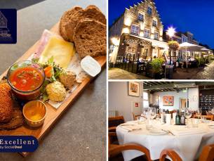 2-gangen keuzelunch bij Hotel-Restaurant In den Verdwaalde Koogel