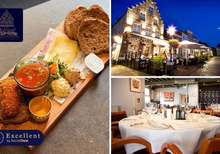 2-gangen keuzelunch bij Hotel-Restaurant In den Verdwaalde Koogel