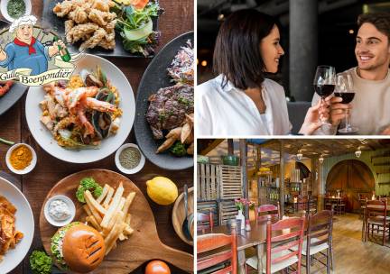 All-You-Can-Eat bij De Gulle BoergondiÃ«r (2 uur)