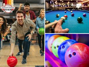 1,5 uur bowlen + evt. poolen bij Bowling Venray