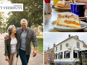 Wandelarrangement incl. koffie + gebak + 2-gangenlunch