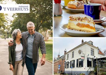 Wandelarrangement incl. koffie + gebak + 2-gangenlunch