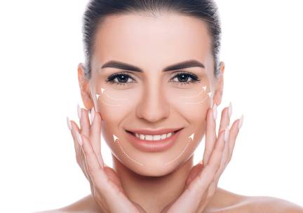 12D HIFU-faceliftbehandeling