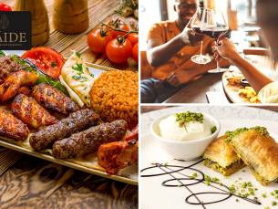 Turks 3-gangen keuzediner of 5-gangen shared dining-kerstdiner + karaf wijn in hartje Tilburg