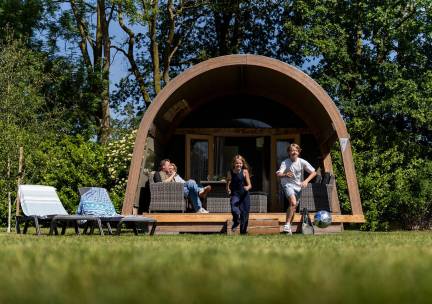 Luxe Lodgetentmet priv&eacute; sanitair | 4 pers.