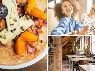 2-gangen keuzediner bij Pannenkoekenhuis de Perdstal