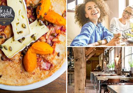 2-gangen keuzediner bij Pannenkoekenhuis de Perdstal