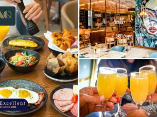 Luxe ontbijtbuffet + glas mimosa bij Restaurant JAQ