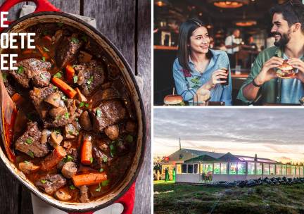 2- of 3-gangendiner Ã  la carte bij Strandpaviljoen de Zoete Zee