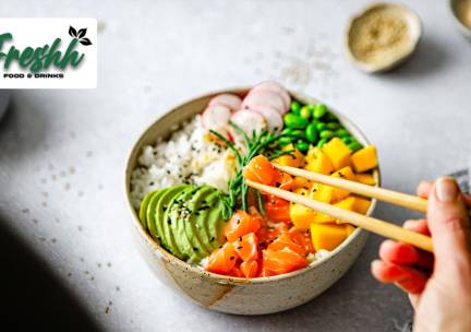 2 rijstbowls om af te halen