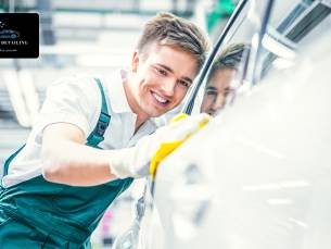 Handwas + drogen auto of interieurbeurt voor voertuiggrootte naar keuze