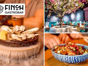 2- of 3-gangen keuzelunch bij Finch Gastrobar