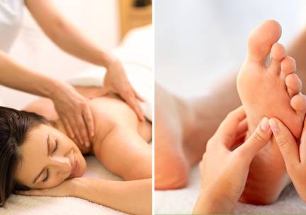 Massage naar keuze (45 of 60 minuten)
