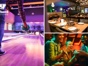 Bowlen (1 uur) + steengrillen of karaoke en/of bittergarnituur bij De Waerd Bowling & Events