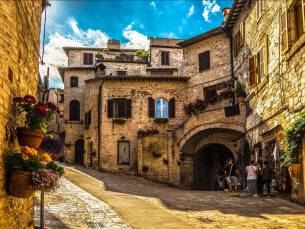 Fly-drive Highlights van Toscane & Umbrië