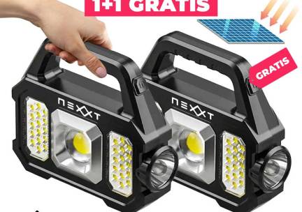 Draadloze Noodlamp Met Zonne-Energie - Vandaag 1+1 GRATIS!