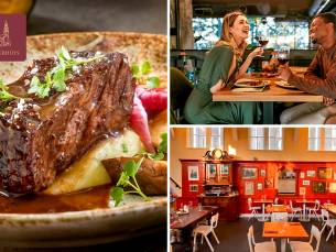 Hoofdgerecht Ã  la carte + drankje bij Restaurant 't Westerhuys in hartje Amsterdam