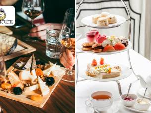 High tea of high wine (1,5 uur) bij Theehuis Mon-Chouette