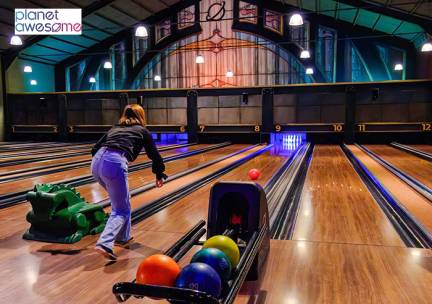 55 minuten bowlen bij Planet Awesome Nijmegen