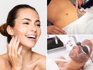 Couperosebehandeling, carbon peeling-masker of tatoeage verwijderen