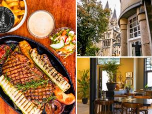 Late 2-gangenlunch of early 2-gangendiner bij Brasserie Ãglise