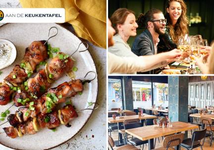 Turks 3-gangen keuzediner bij Restaurant Aan De Keukentafel in hartje Veendam