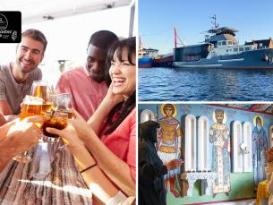 Bierproeverij + rondleiding + rondvaart (90 min)