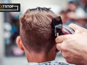 Knipbehandeling en/of baard trimmen, evt. + wassen en harsen