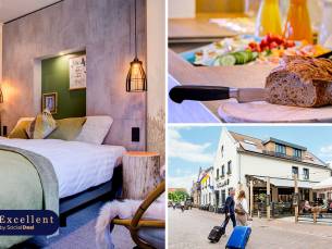 Overnachting voor 2 + ontbijt + evt. diner bij De Maasparel