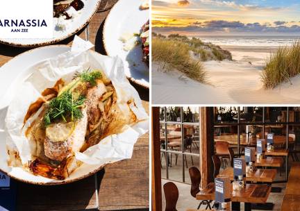 3-gangendiner à la carte bij Parnassia Aan Zee