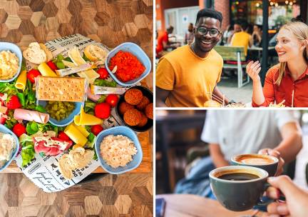 Lunchplank (voor min. 2 personen) + drankje op de Grote Markt in hartje Bergen op Zoom