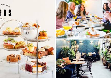 High tea (1,5 uur), shared brunch of ontbijt bij Teds