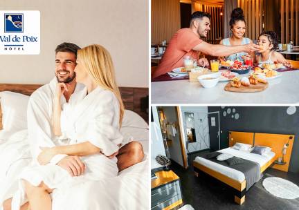 Overnachting voor 2 + ontbijt + late check-out in de Ardennen