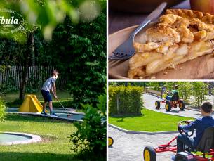 Midgetgolf + drankje + lekkernij bij Fabula