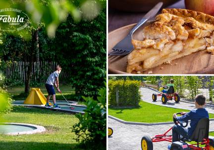 Midgetgolf + drankje + lekkernij bij Fabula