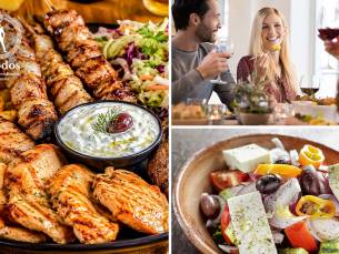 Onbeperkte mixed grill (2,5 uur) bij Restaurant Rhodos in hartje Gouda