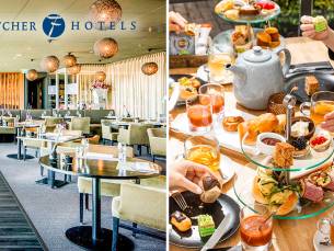 High Tea, High Wine, High Beer of High Bubbles voor 2 bij Fletcher Hotels